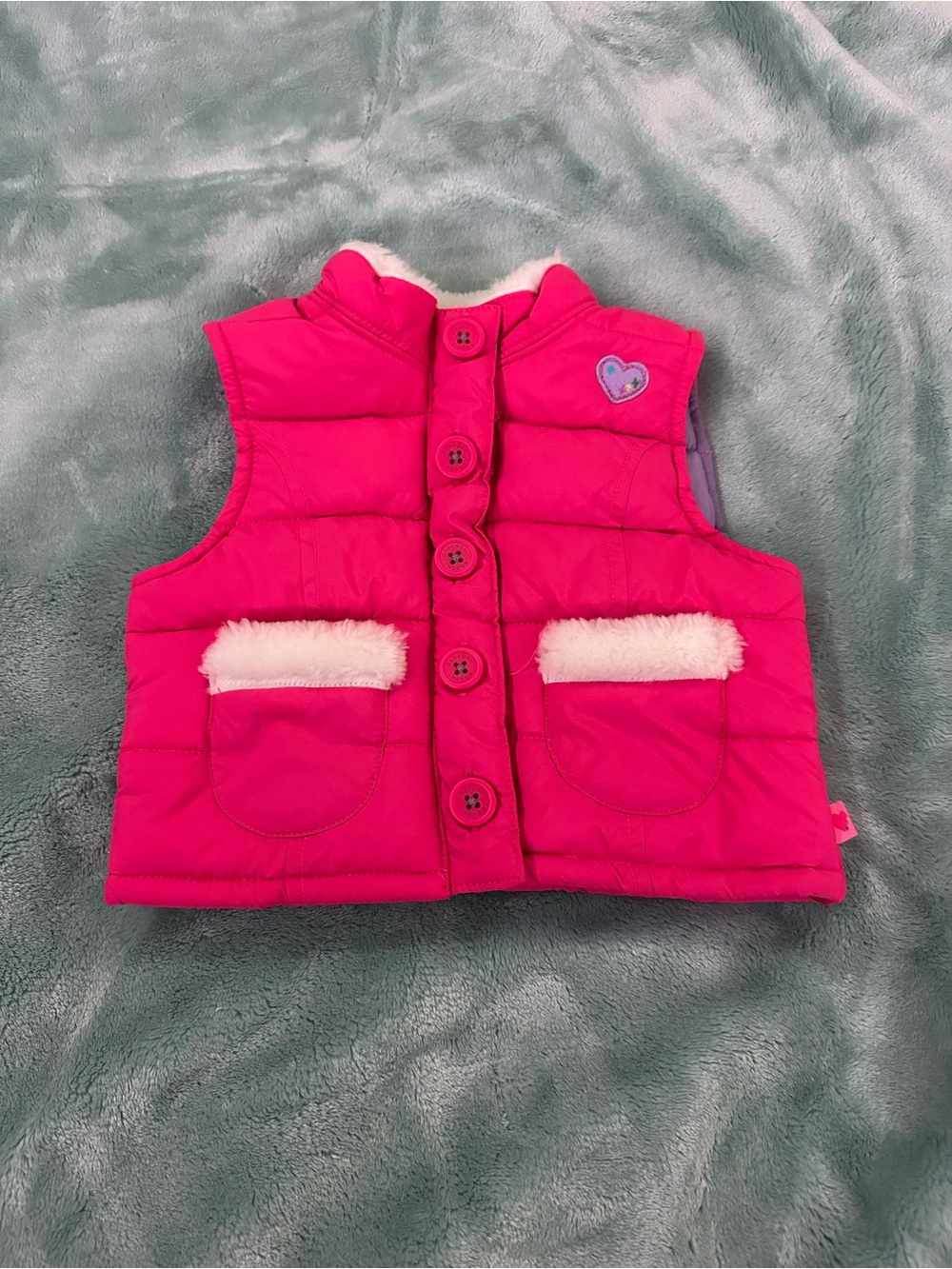 OshKosh B'Gosh Pink Puffer Vest
